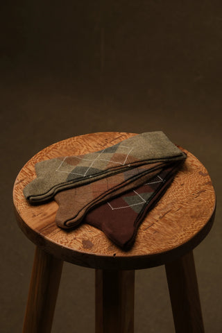 3-Pair Argyle Sock Set