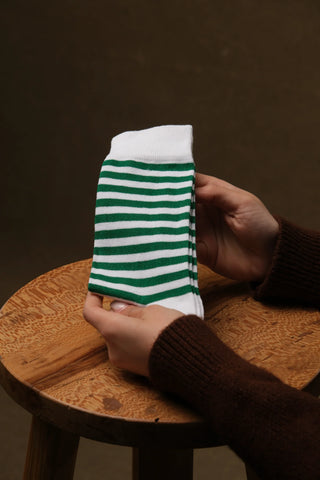 4-Pair Striped Sock Set