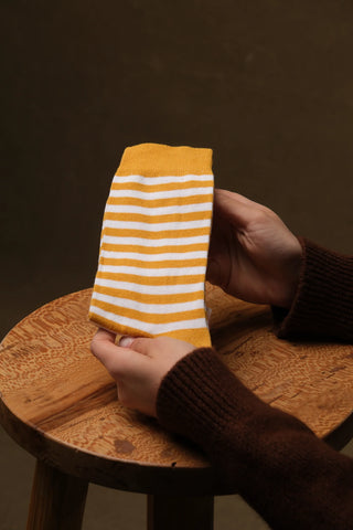 4-Pair Striped Sock Set