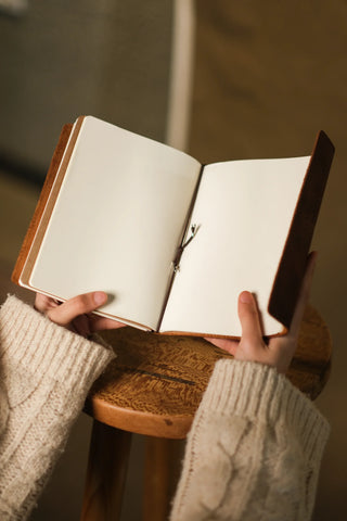 A5 Leather Journal Notebook