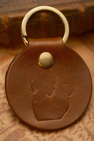 Leather Keychain