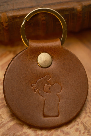 Leather Keychain
