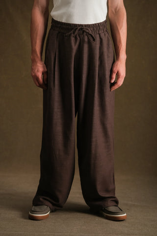 Baggy Fit Men's Pants | Elastic Waist
