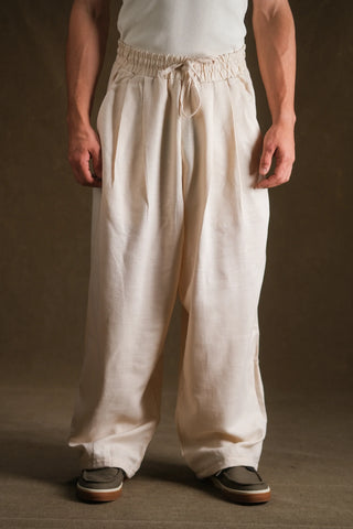 Baggy Fit Men's Pants | Elastic Waist