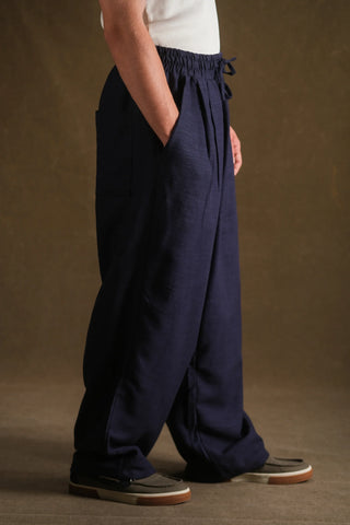 Baggy Fit Men's Pants | Elastic Waist