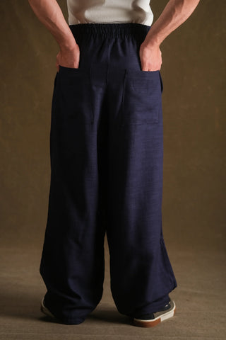 Baggy Fit Men's Pants | Elastic Waist