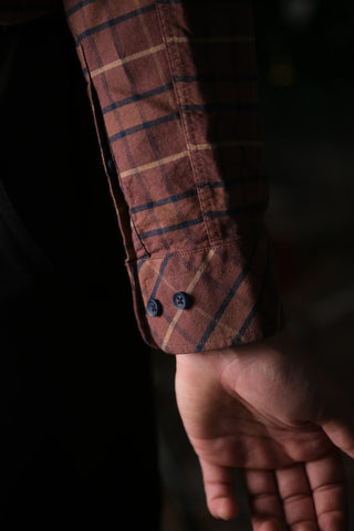 Button-Down Plaid Shirt | 100% Cotton