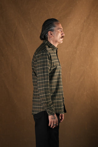 Button-Down Plaid Shirt | 100% Cotton
