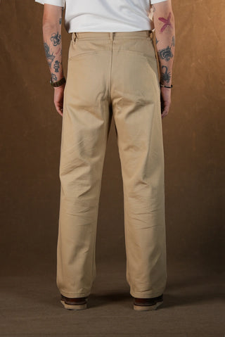 Crafter Front-Yoke Pants | Elastic Waist