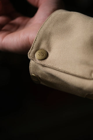 Crafter Shirt-Collar Zip Jacket | 100% Cotton