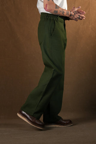 Crafter Wide-Leg Pants | Elastic Waist
