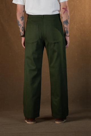Crafter Wide-Leg Pants | Elastic Waist