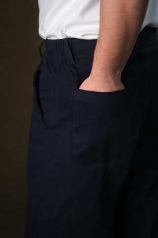 Crafter Wide-Leg Pants | Elastic Waist