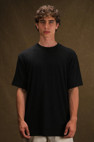 Crew Neck Knit Men's T-Shirt | Regular Fit