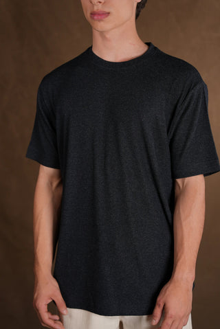 Crew Neck Knit Men's T-Shirt | Regular Fit