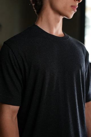 Crew Neck Knit Men's T-Shirt | Regular Fit