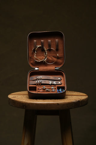 Leather Jewelry Box