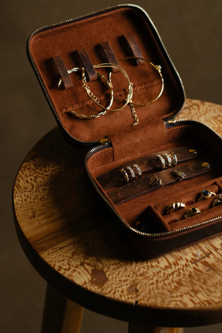 Leather Jewelry Box