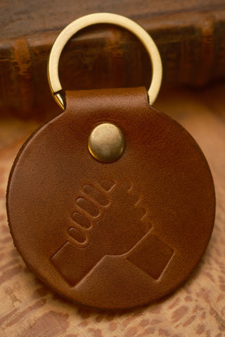 Leather Keychain