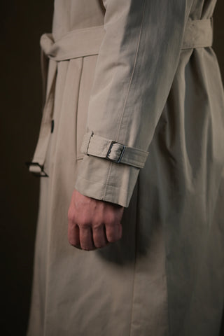 Double-Breasted Trench Coat | Corduroy Collar