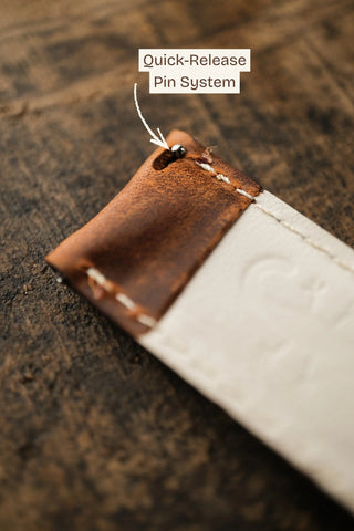 Double-Layer Padded Leather Watch Strap