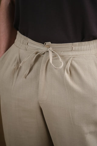 Drawstring Men's Linen Pants | Relaxed Fit