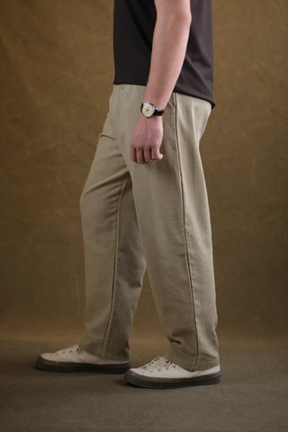 Drawstring Men's Linen Pants | Relaxed Fit