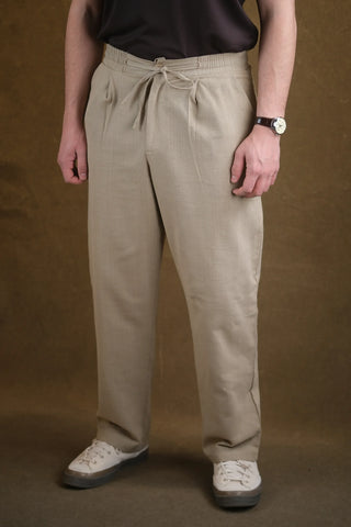 Drawstring Men's Linen Pants | Relaxed Fit