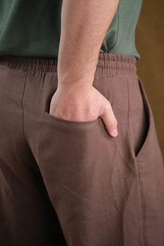 Drawstring Men's Linen Pants | Relaxed Fit