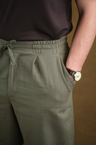 Drawstring Men's Linen Pants | Relaxed Fit