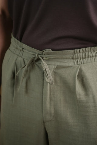Drawstring Men's Linen Pants | Relaxed Fit
