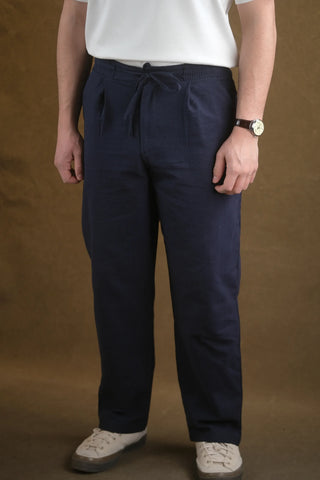 Drawstring Men's Linen Pants | Relaxed Fit