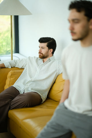 Fine-Woven Striped Men's Shirt | Regular Fit