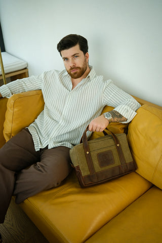 Fine-Woven Striped Men's Shirt | Regular Fit