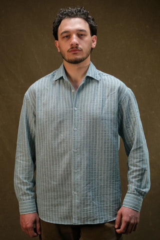 Fine-Woven Striped Men's Shirt | Regular Fit