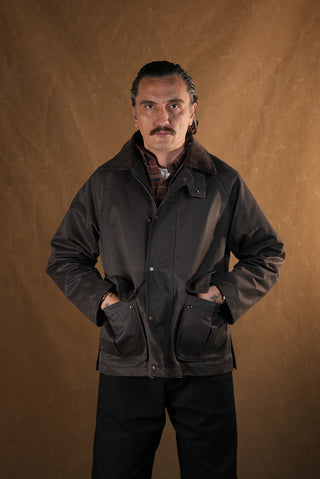 Gentleman Field Jacket | Corduroy Collar