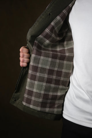 Gentleman Field Jacket | Corduroy Collar