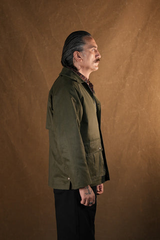 Gentleman Field Jacket | Corduroy Collar