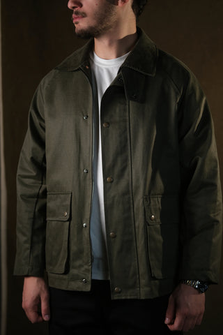Gentleman Field Jacket | Corduroy Collar