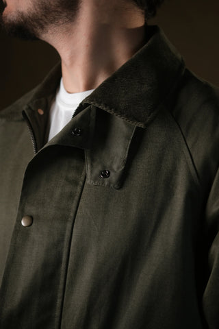 Gentleman Field Jacket | Corduroy Collar