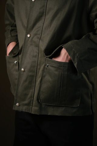Gentleman Field Jacket | Corduroy Collar
