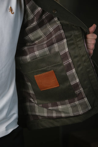 Gentleman Field Jacket | Corduroy Collar