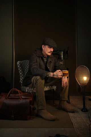 Gentleman Field Jacket | Corduroy Collar