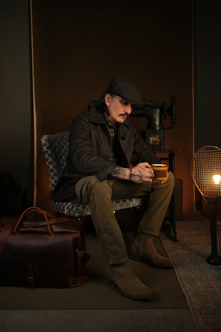 Gentleman Field Jacket | Corduroy Collar