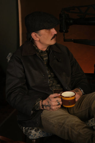 Gentleman Field Jacket | Corduroy Collar