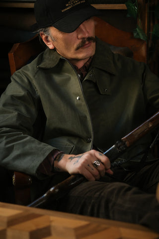 Gentleman Field Jacket | Corduroy Collar