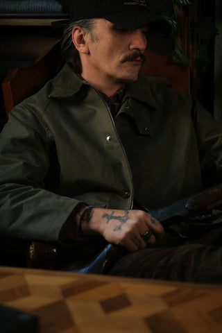 Gentleman Field Jacket | Corduroy Collar