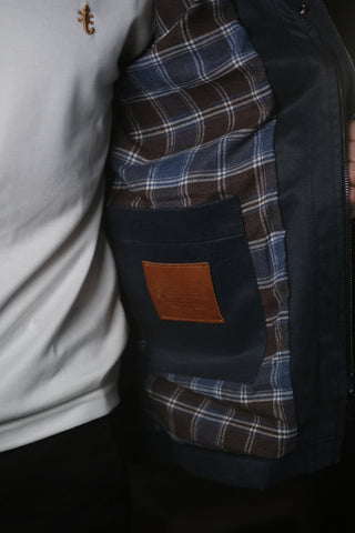 Gentleman Field Jacket | Corduroy Collar