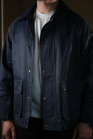 Gentleman Field Jacket | Corduroy Collar