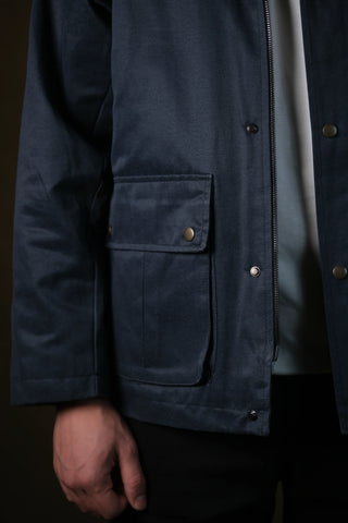 Gentleman Field Jacket | Corduroy Collar